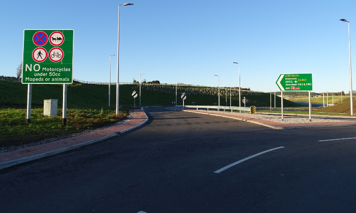 Aberdeen Bypass Route
